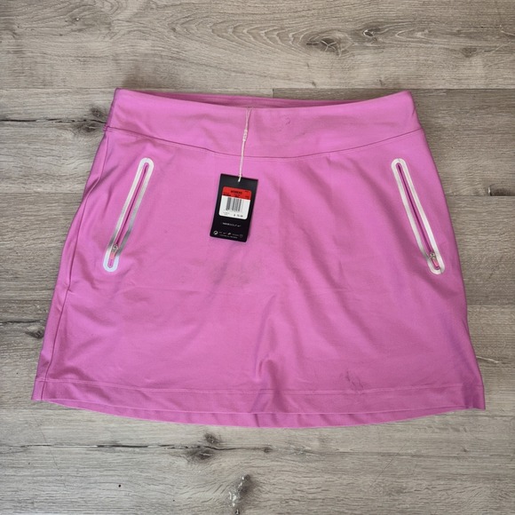 Nike Pants - Nike Golf Tour Performance Dri Fit Athletic‎ Golf Skort Large Pink (Read)